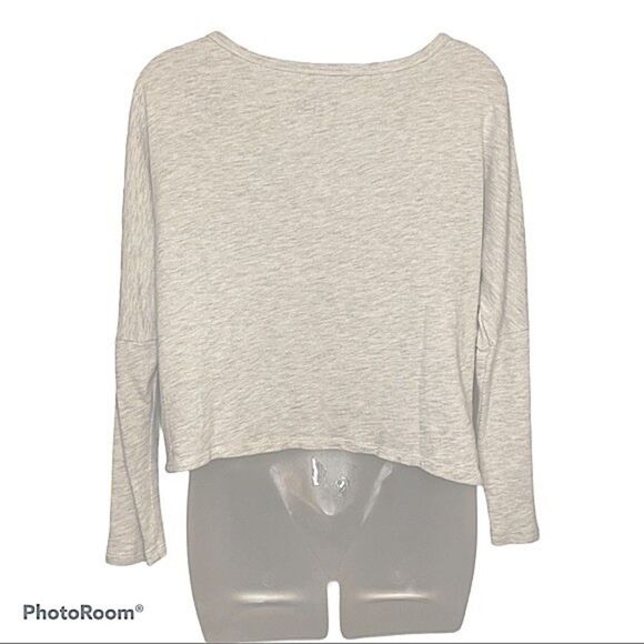 Disney Tink Graphic Long Sleeve Sweater Crop Top Size Large - Picture 2 of 3